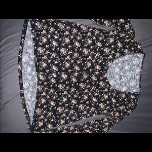 Floral Button Up Blouse